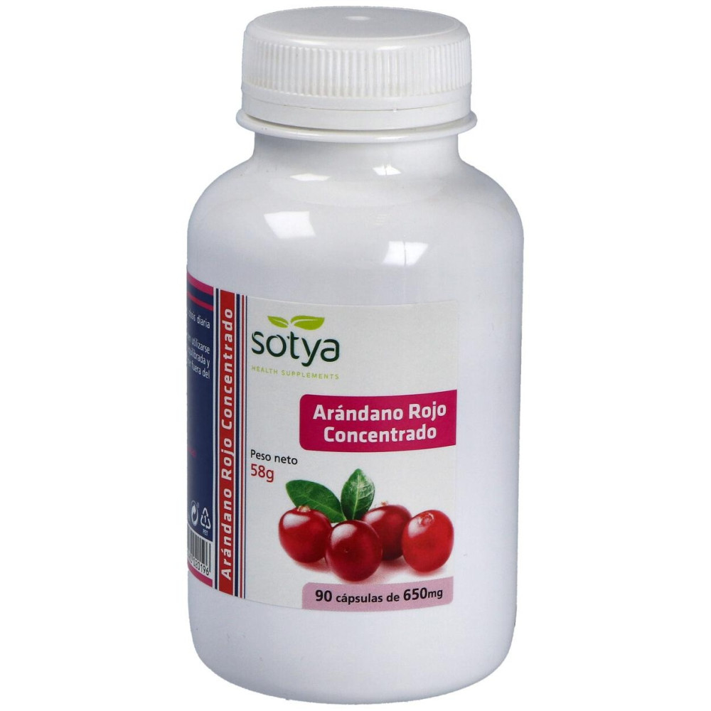 Sotya Arándano Rojo Concentrado 650Mg 90Caps