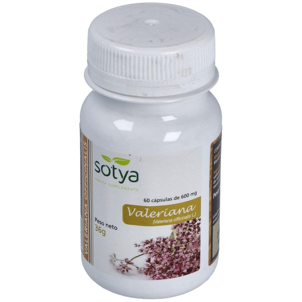 Sotya Valeriana 600Mg 60Cáps