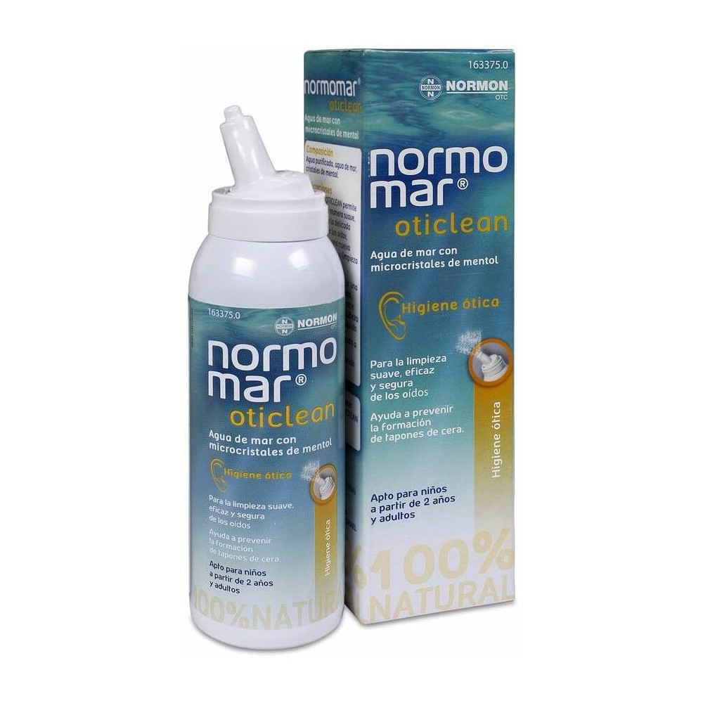 Normomar Oticlean Spray Limpieza Oído 100Ml