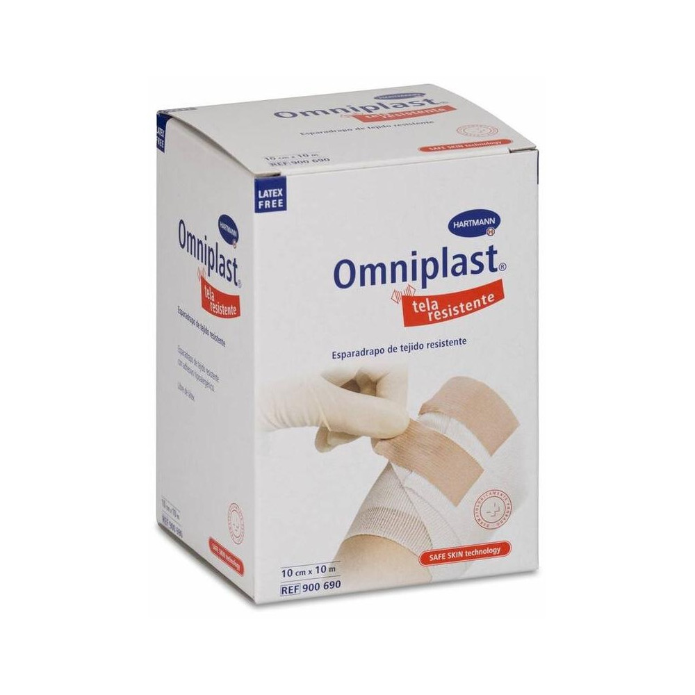 Hartmann Omniplast Esparadrapo Tejido Resistente 10 M X 10 Cm, 1 Ud