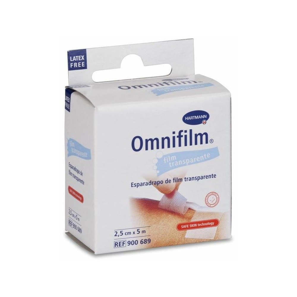 Hartmann Omnifilm Film Esparadrapo Transparente 5 M, 1 Ud