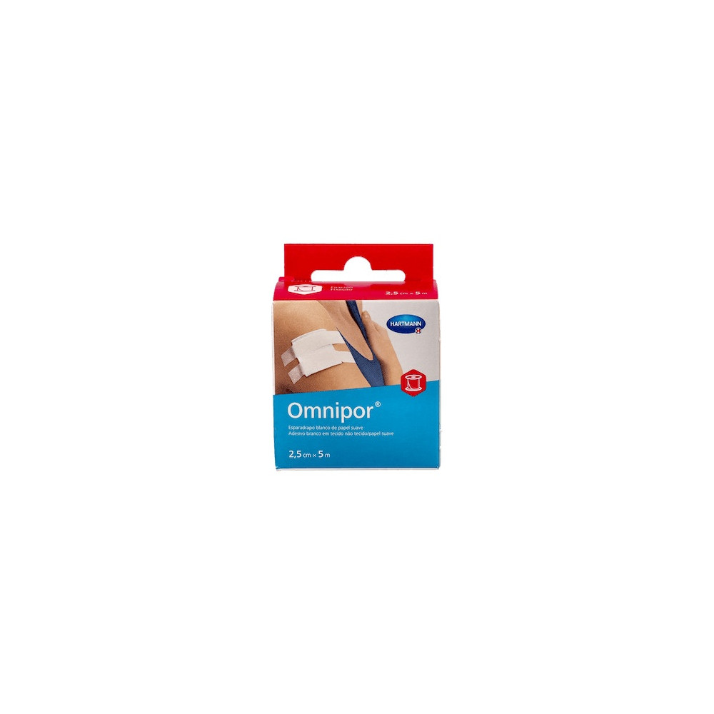 Hartmann Omnipor Esparadrapo De Papel 2,5 Cm X 5 M, 1 Ud