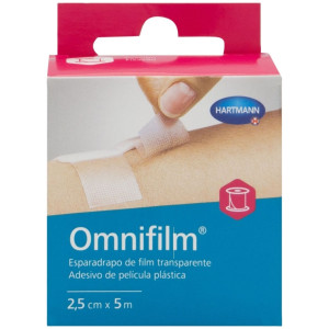 Hartmann Omnifilm Film Esparadrapo Transparente 5 M, 1 Ud