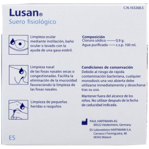Lusan Suero Fisiológico Nasal 5 Ml, 30 Uds