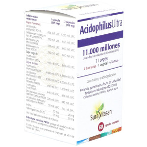 Sura Vitasan Acidophilus Ultra 60 Cápsulas