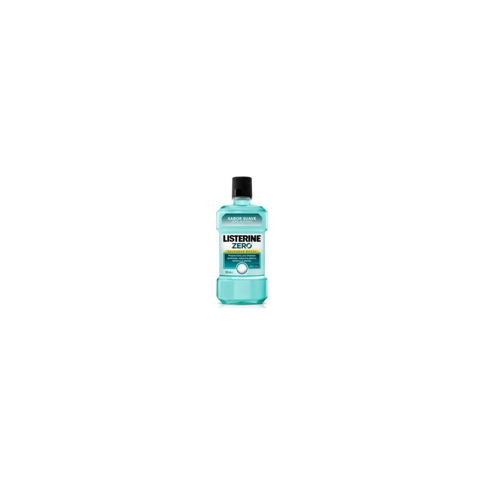 Listerine Enjuague Bucal Mentol Sabor Suave Sin Alcohol 500Ml