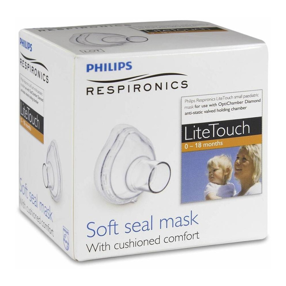 Lite Touch Diamond Mascarilla Para Inhalador Neonatos