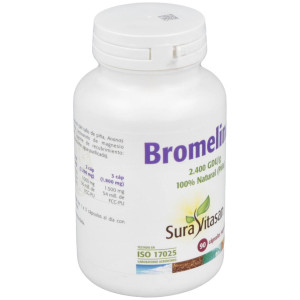 Sura Vitasan Bromelina 2.400 500 Mg. 90 Cápsulas