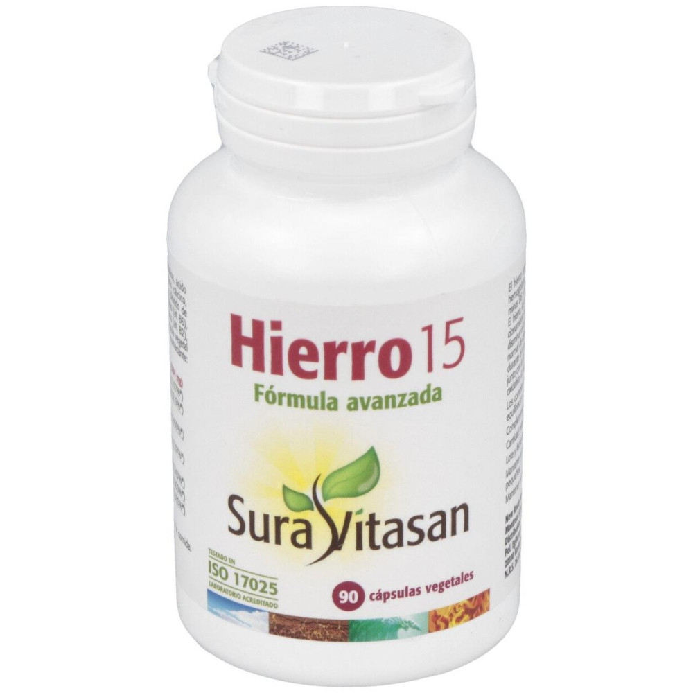 Sura Vitasan Hierro 15 90Caps