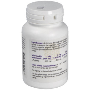 L-Arginina 500Mg. 50Cap.