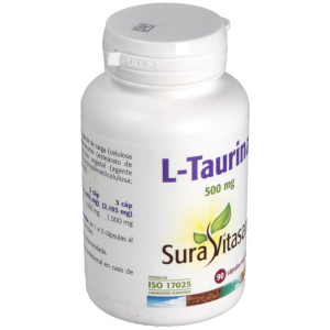 Sura Vitasan L-Taurina 500Mg 90Caps