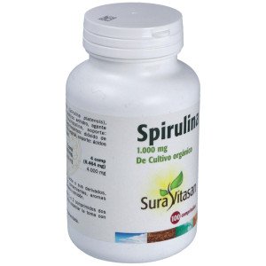 Sura Vitasan Espirulina 1000Mg 100Comp