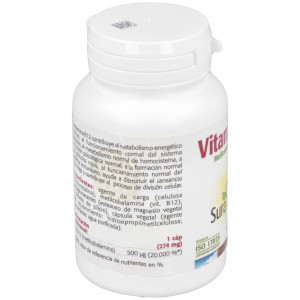 Vitamina B12 (Metilcobalamina) 500Mcg. 100Cap.