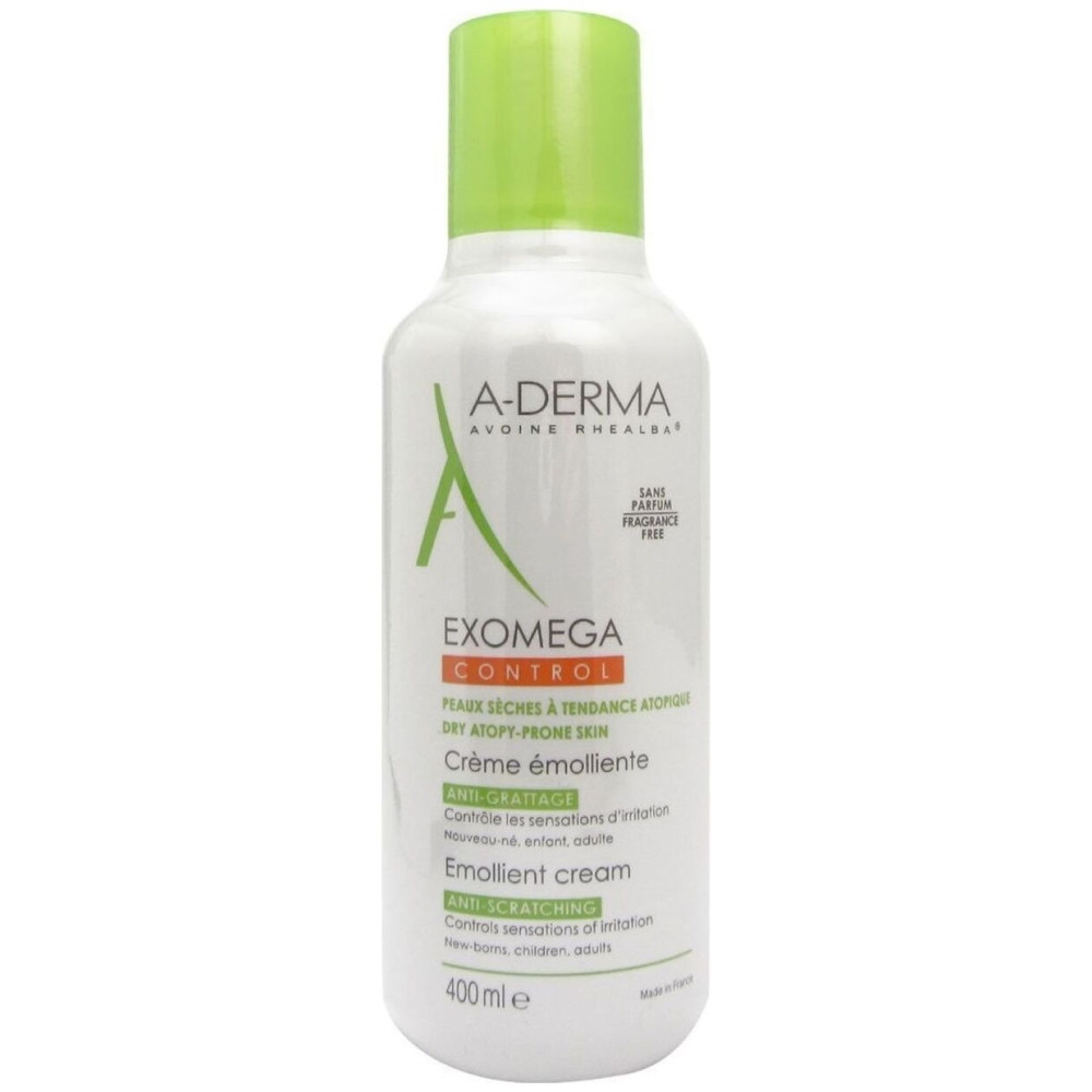 A-Derma Exomega Control Crema Emoliente, 400 Ml