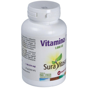 Sura Vitasan Vit. D3 1000Ui 60Caps