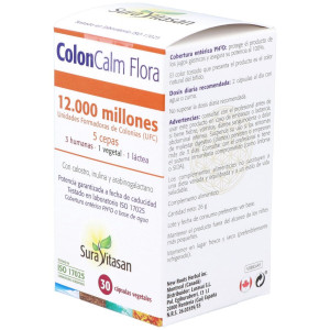 Sura Vitasan Colon-Calm Flora 30 Cápsulas