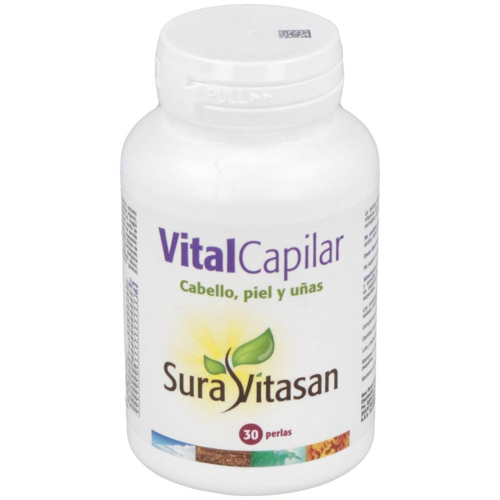 Vital Capilar Cabello,Piel Y Uñas 30Perlas