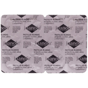 Juanola Pastillas Própolis Con Miel, Altea + Vitamina C Con Sabor A Naranja, 24 Uds