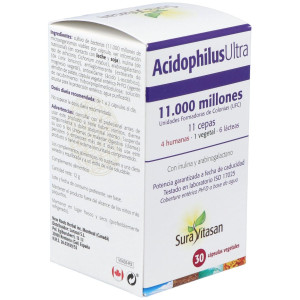 Sura Vitasan Acidophilus Ultra 30 Cápsulas