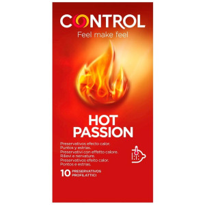 Control Preservativos Hot Passion 10Uds