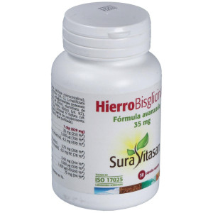 Sura Vitasan Hierro Bisglicinato 30 Cápsulas