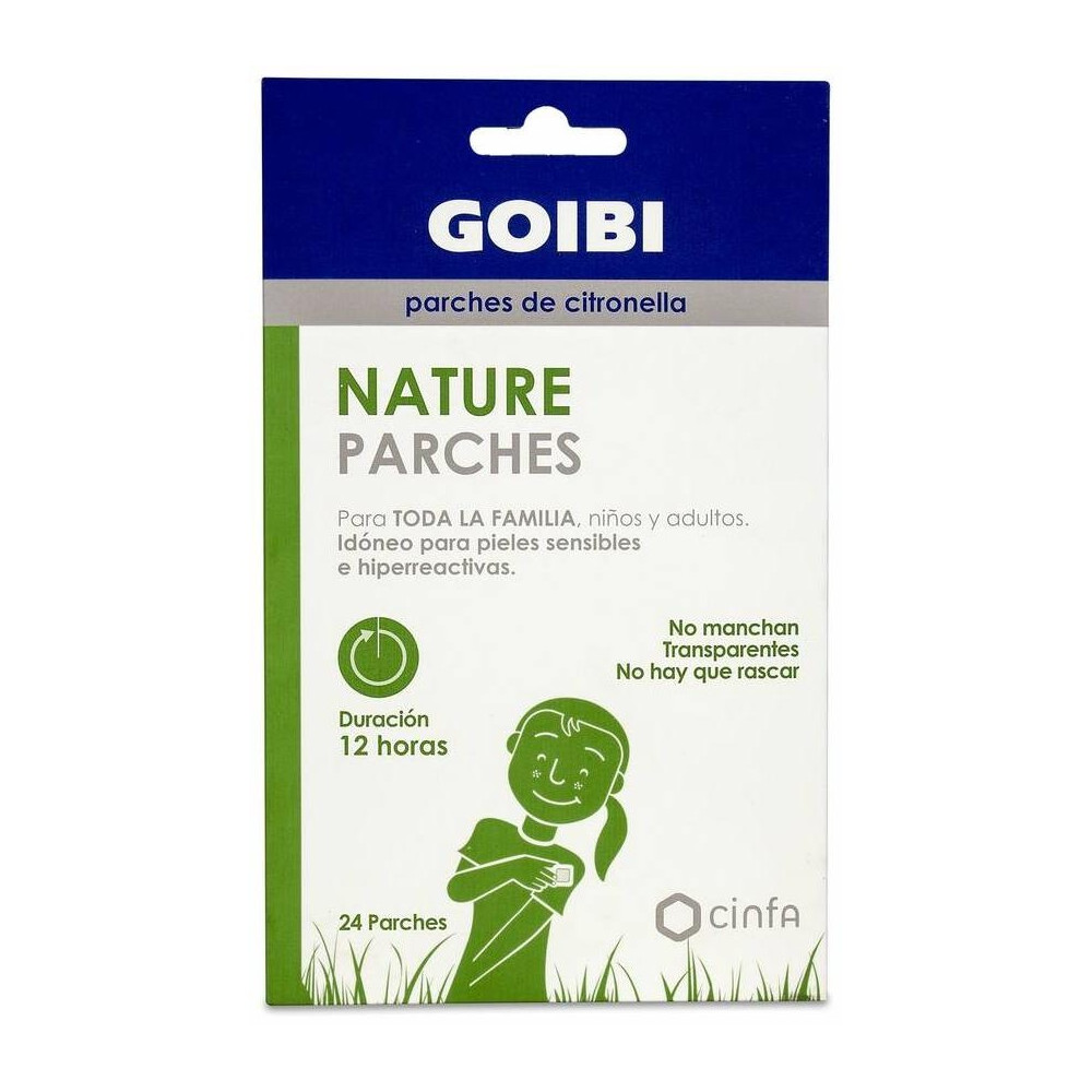 Goibi Nature Parches De Citronella, 24 Uds