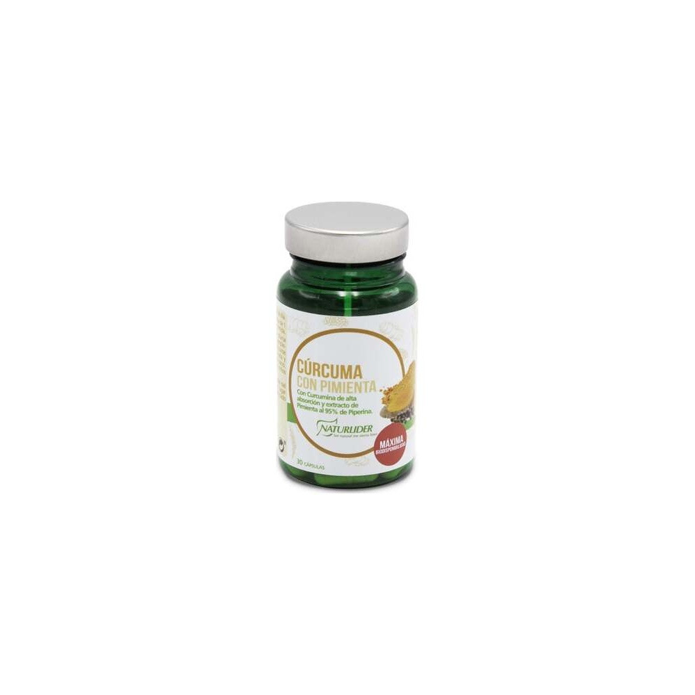 Naturlider Curcuma Con Pimienta 30 Vcaps