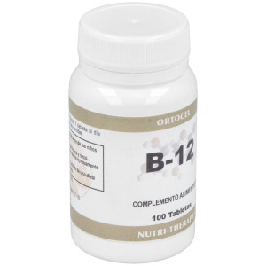 Ortocel Nutri-Therapy Vitamina B12 500Mcg 100Caps