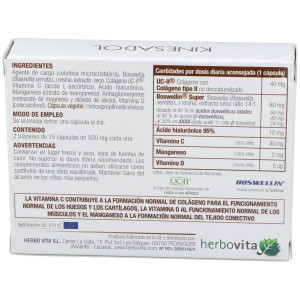 Herbovita Kinesadol 30Caps