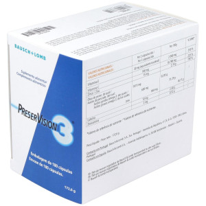 Preservisión 3, 180 Cápsulas