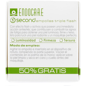 Endocare 1 Second Triple Efecto Flash 4 Ampollas X 1Ml