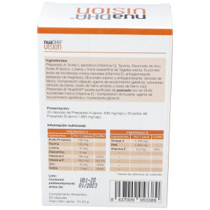 Nuadha Vision 30Caps + 30 Perlas