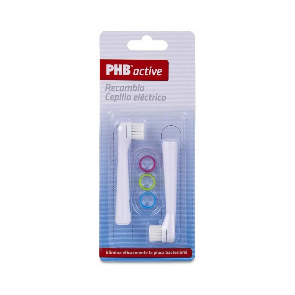 Phb Active Recambio Cepillo Eléctrico, 2 Uds