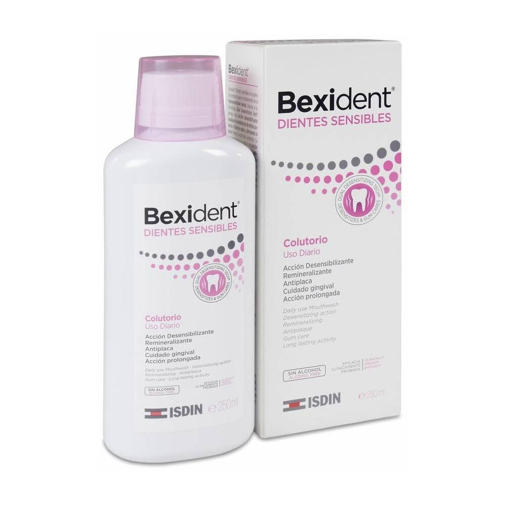 Isdin Bexident Dientes Sensibles Colutorio Uso Diario 250Ml