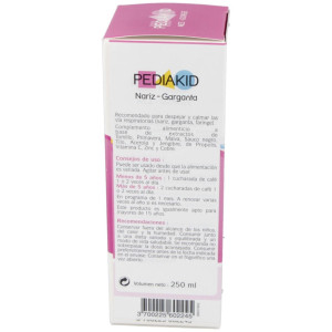 Pediakid Nariz-Garganta Jarabe 250Ml.