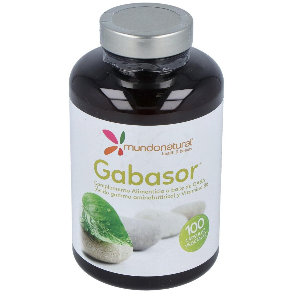 Mundo Natural Gabasor 750 Mg Con B6 100 Cap