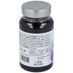 Mundo Natural Vitamina D3 4000Ui 120Perlas