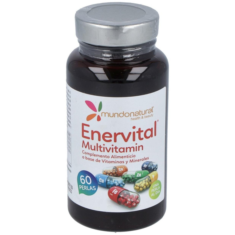 Mundo Natural Enervital Multivitam 60Caps