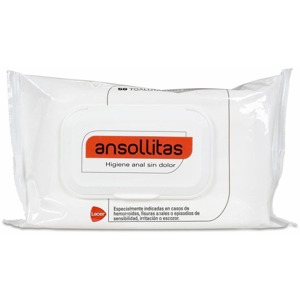Ansollitas Toallitas De Higiene Anal 50Uds