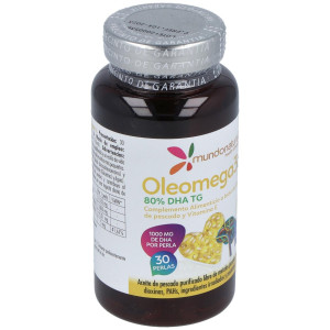 Mundonatural Oleomega3 80% Dha 1G 30Caps