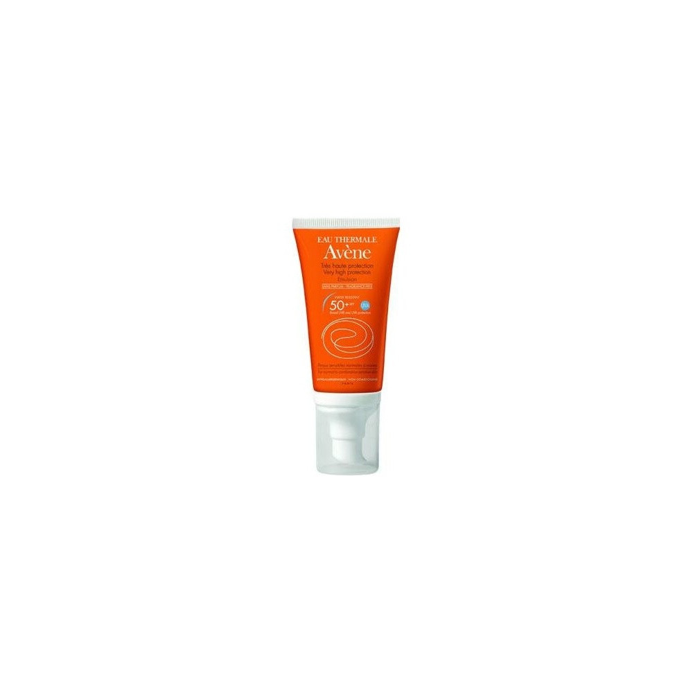 Avène Solar Pieles Sensibles Fluido Toque Seco Spf50+ 50Ml