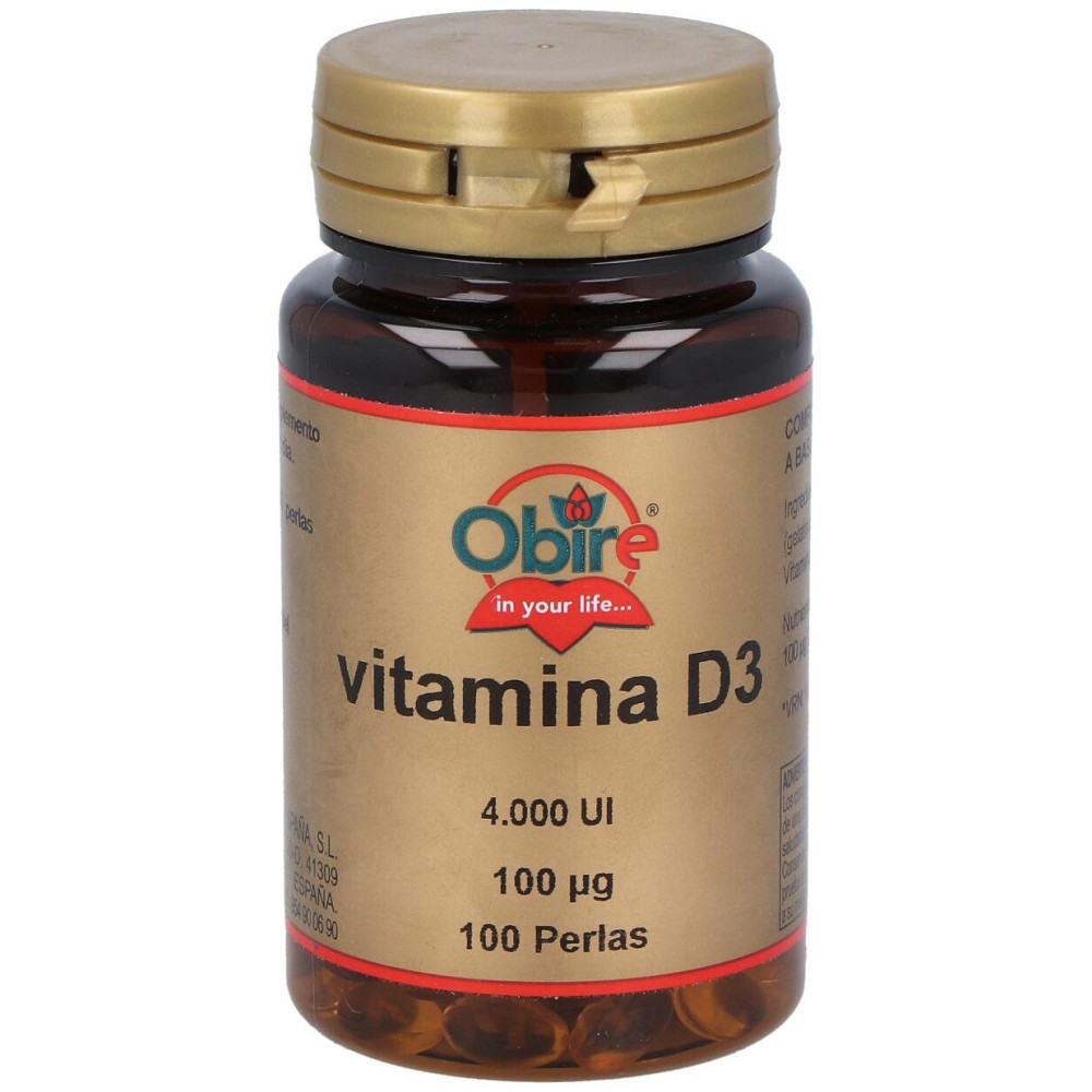 Obire Vitamina D3 4000Ui 100Caps
