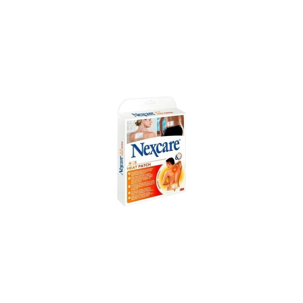 Nexcare Parche Térmico 9,5 X 13 Cm, 5 Uds
