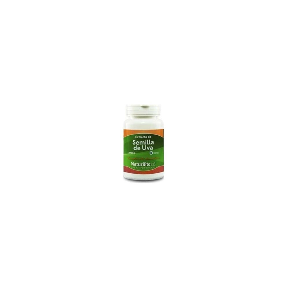 Naturbite Extracto Semilla Uva 50Mg 60Caps