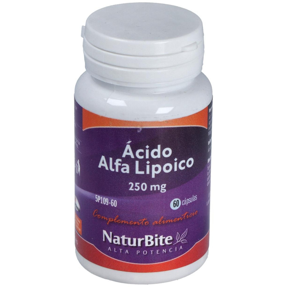Naturbite Acido Alfa Lipoico 250Mg 60Caps