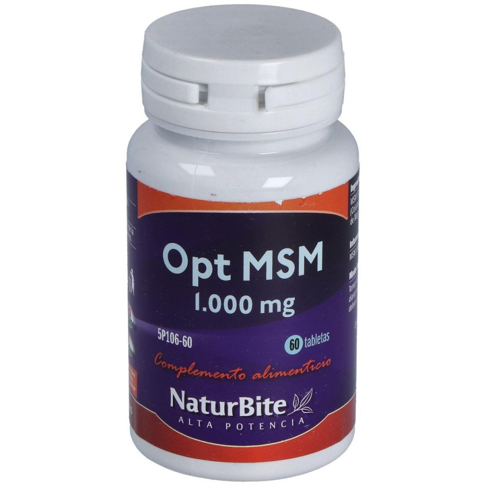 Naturbite Opt Msm 1000Mg 60Caps