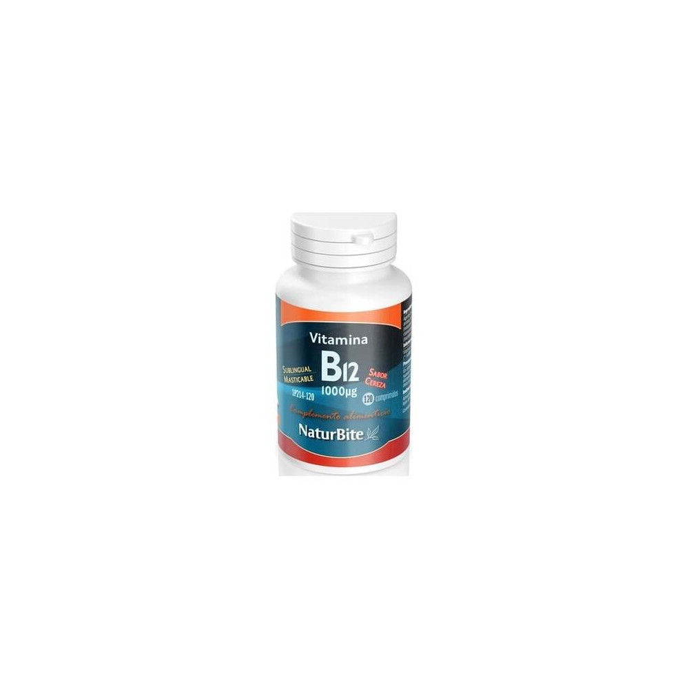 Naturbite Vitamina B12 Cianocobalamina 1000Mg 120Comp