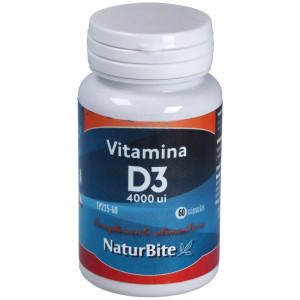 Naturbite Vitamina D3 4000...
