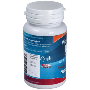 Naturbite Vitamina D3 4000 Ui 60Caps