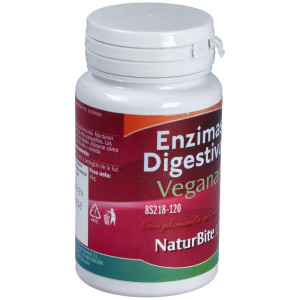 Naturbite Enzimas Digestivas 120Comp
